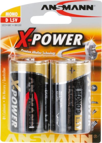 Ansmann Mono D Single-use battery Alkaline 1,5 V