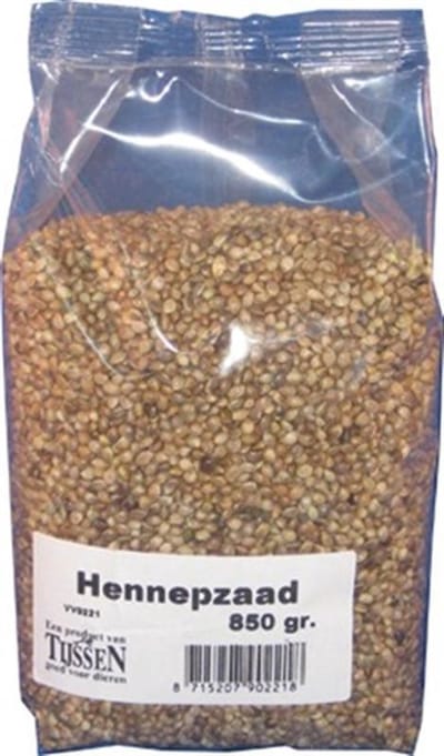 Hennepzaad - Vogelvoeding - 850 gr