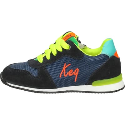 KEQ Sneakers Laag Sneakers Laag - Blauw - Maat 23