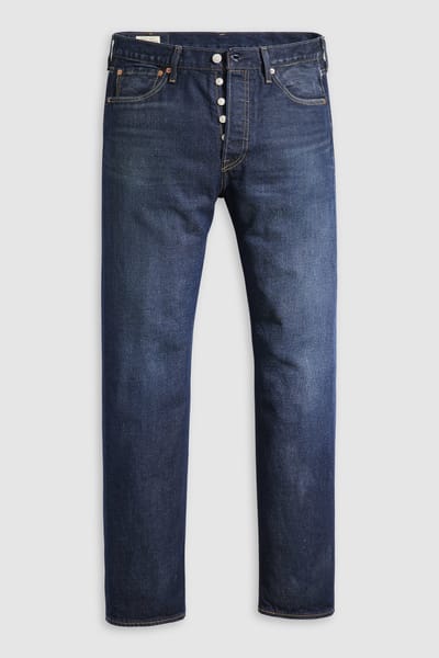Levi's 501 Slim Taper Runaway Train Maat: W28L32 | Jeans Outlet | Heren | Blauw
