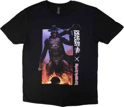 Iron Maiden - Dead By Daylight Gunslinger Heren T-shirt - S - Zwart