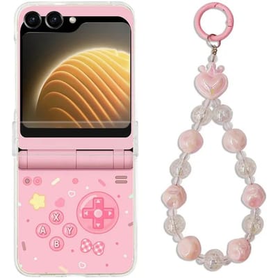 Voor Samsung Galaxy Z Flip 3 4 5 Telefoonhoesjes Schattige Cartoon Hard Kristal Plastic PC Achterkant Hoesje Voor Samsung Z Flip5 ZFlip5 For Z Flip 5