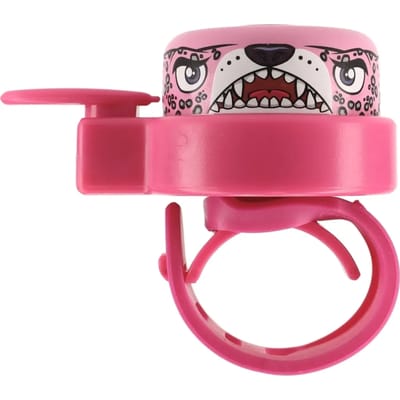 Bicycle Bell for Kids | Pink Leopard | Crazy Safety | Colorful & Easy to Use