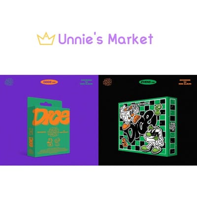ZOONIZINI (ASTRO) - DOBBELSTEEN (KANSEN ver. / EVENS ver.) META 1e Mini-album ODDS ver. (CD X) black