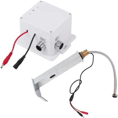Dailygoods- Infrarood Sensor Kraan Automatisch - Touchless Waterkraan - G1/2" Wastafel Kraan - Hoogwaardige Materialen - Modieus Ontwerp - Veiligheid Gegarandeerd