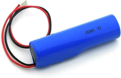 Oplaadbare Batterij - Lithium Ion Cel - Energie Opslag - Met XH 2p Stekker - 65x18mm 2000mAh - Blauw