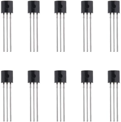 Allecto Spanningsregelaar - 3-Terminals - 250mA - 3.3V - Betrouwbaar - 10x MCP1700-3302E/TO-92 - Geschikt voor Elektronica Projecten - Door G...