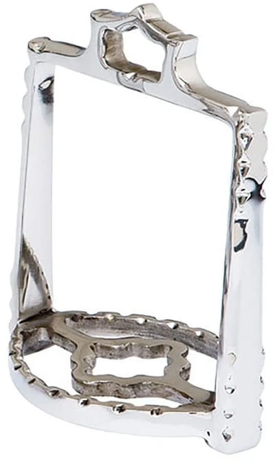 Sefton Argola Stainless Stijgbeugels Portugees Zilver 14 cm