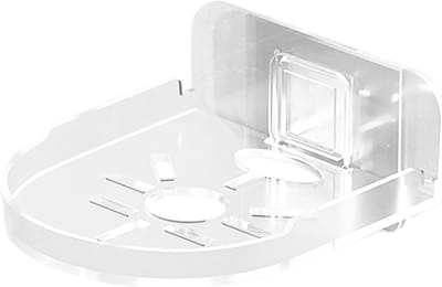 Wandrek Camera - Camerahouder Muur - Veilige Observatie - Boorvrije Montage - 12 cm Breed - Transparant