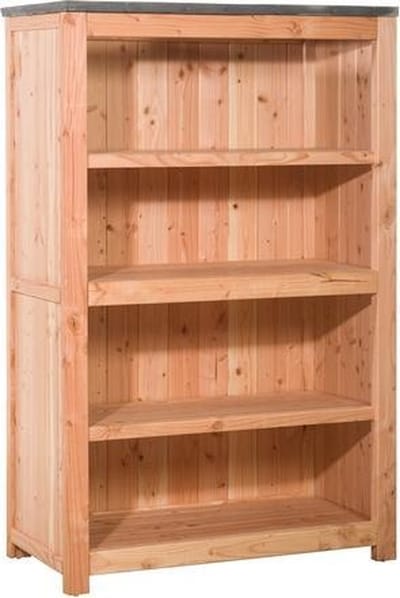 Woodvision - Buitenkeuken element dubbel 90 incl. deuren - Douglas - 90x109x56 cm
