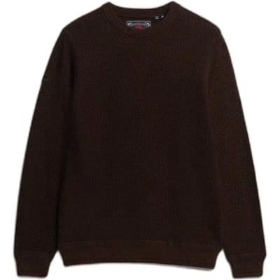 Superdry - Lichtgewicht katoenen trui met textuur - Heren - Sweaters