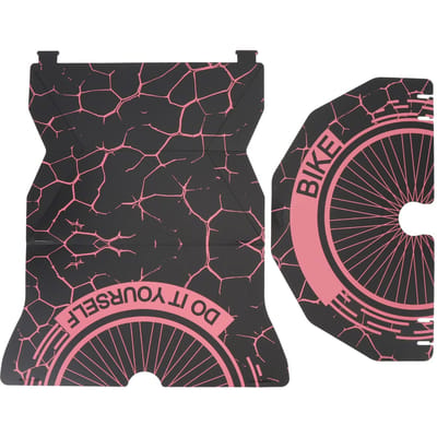 Protecteur de Disque de Frein de Vélo Housse de Lavage Résistante à l'Huile pour Vélo Housse de Lavage Résistante à l'Usure pour VTT pour Vélo de Route pink