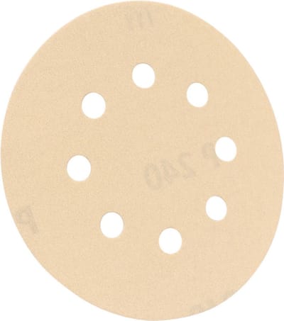 Kelfort SCHUURSCHIJF VELCRO WIT 125MM K240 10 ST
