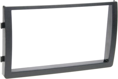 2-DIN Paneel geschikt voor Nissan Altima (L31) 2005-2006 Kleur: Zwart (METRA)