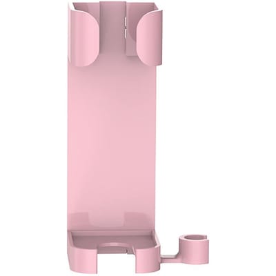 Support Lisseur Fer à Boucler Support à Boucles Mural Organisateur Sèche-Cheveux Pour Salle de Bain Accessoires Maison rose