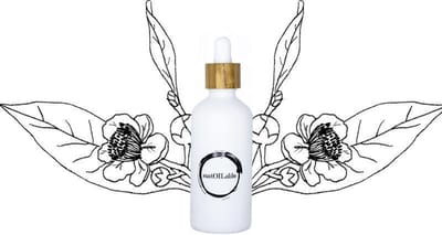 Camellia olie - glazen pipet flesje 10ml (plasticvrij verpakt) - vegan - dierproefvrij en zonder chemische toevoegingen - camellia huidolie