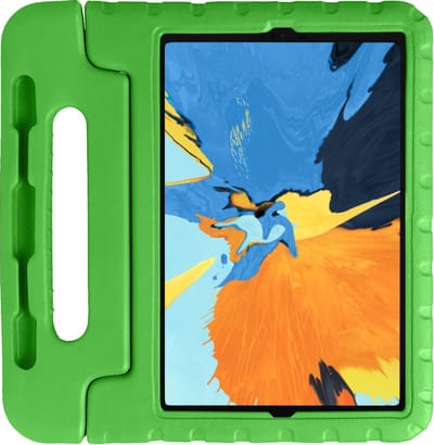 Hoes - Geschikt voor Apple iPad Pro (2020) - 11 inch - Kinderhoes Shockproof Bumper - Kidsproof Case - Tablet Hoesje - Kinder Hoesje Cover - Groen