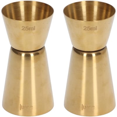 Jigger à cocktail double tête Acier inoxydable Or Jigger à vin Tasse à mesurer de bar pour restaurant L(for 6.5-9kg)