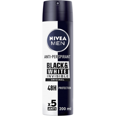 Nivea MEN INVISIBLE - deodorant - spray 200 ml