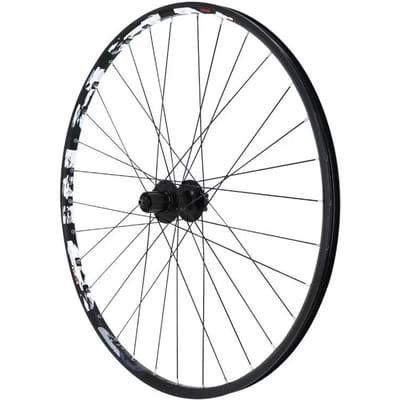 Achterwiel dubbelwandig met oog naaf 6 gaats cassette 32 spaken velg Velox Karma Disc Shimano M475 Type Shimano 11- 32 21C