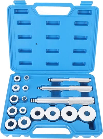 Lagerpers Set - Montage Gereedschap - Wiel Lagers Monteren - Universeel 14 Adapters - 17 Delig