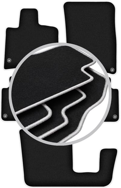 CARLUX-SILVER automatten voor: Audi Q7 I 4L SUV (2005-2015)