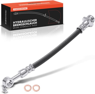 Frankberg 1x Remslang Remleiding Achteras Links voor Nissan
