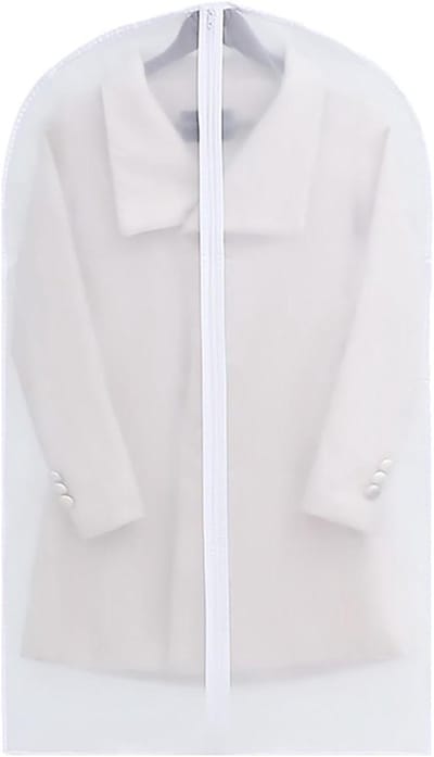 Kledinghoezen - Kledingbeschermers - Kleding Opbergen - Ademend Materiaal - 10 Stuks - Wit