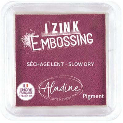 Inkpad Izink Pigment Dark Purple - M