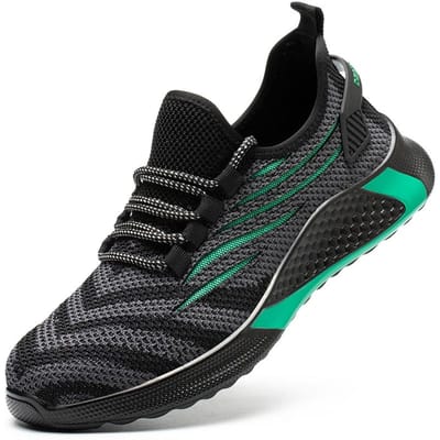 Veiligheidsschoenen Dames Stalen Neus Schoenen Heren Werk Sneakers Veiligheidsschoenen Heren Lichtgewicht Werklaarzen Onverwoestbare Werkschoenen Unisex 42