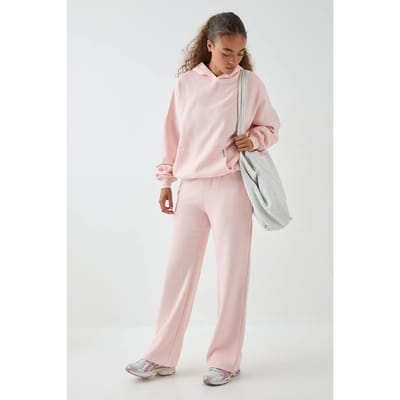 Dames Dsgn Studio Petite Rechte Pijp Joggingbroek | Lichtroze | Maat: XS