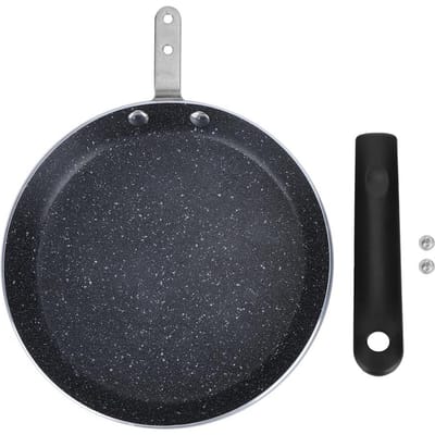 Anti-aanbak koekenpan Radiant-koker Inductiekookplaat Kookgerei voor ontbijt pannenkoek gray