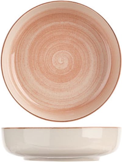 Cosy&Trendy - Baltic - Peach - diep bord - D18,5xH5cm - set/6