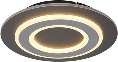 Globo - plafonniere - JAYDEN - antraciet - kunststof - Ø 32cm - LED - 48032-24