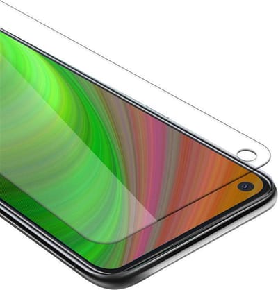 Cadorabo Screenprotector geschikt voor Oppo A72 - Pantser film Beschermende film in KRISTALHELDER Geharde (Tempered) display beschermglas in 9H hardheid met 3D Touch