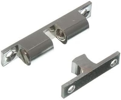 Verstelbare Dubbele Veer Kogelvanger Slot/Sluiting Chroom 50mm (2 Stuks)