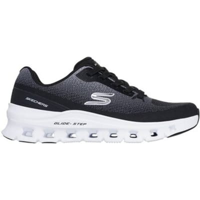 Skechers Heren Glide Step Pro Waverra Slip Ins Sneakers Black White