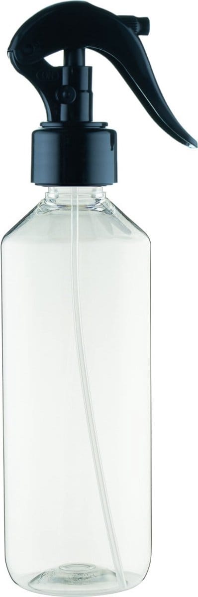 Lege Plastic Fles 500 ml PET - Transparant - met luxe verstuiverdop - set van 10 stuks - navulbaar - leeg