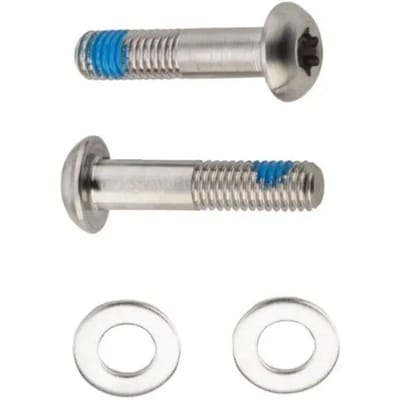 Remdeel sram montage kit flat mount titanium t25 15mm - ZWART