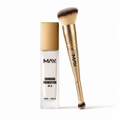 May Cosmetics - Changing Foundation + Brush