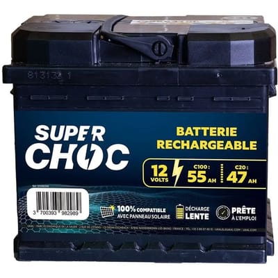 Oplaadbare batterij Superchoc