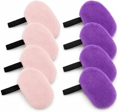 Make-up pads - Wattenschijfjes - Gezichtsreiniging - Herbruikbaar en wasbaar - 8 stuks - Multicolor