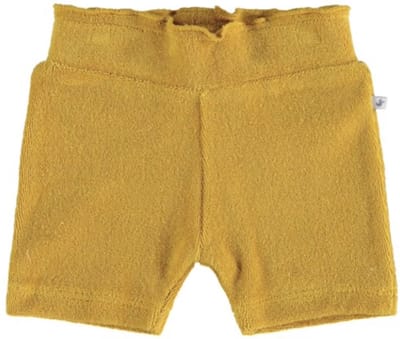 Ducky Beau kort badstof broekje maat 80 mineral yellow