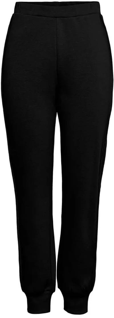Pieces Megan Hoge Taille Broek Zwart S Vrouw