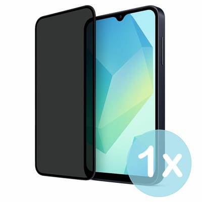 Privacy Screenprotector Geschikt voor Samsung Galaxy A16 – Anti-Gluren – Krasbestendig Gehard Glas 9H – Volledige Dekking – FuturiQ