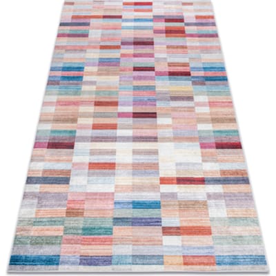 Kleden Rugsx ANDRE 2295 tapijt wasbaar klaver Strips antislip 160x220 cm