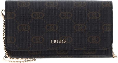 LIU JO Portemonnee Caliwen Bifold Wallet Mocha Donkerbruin