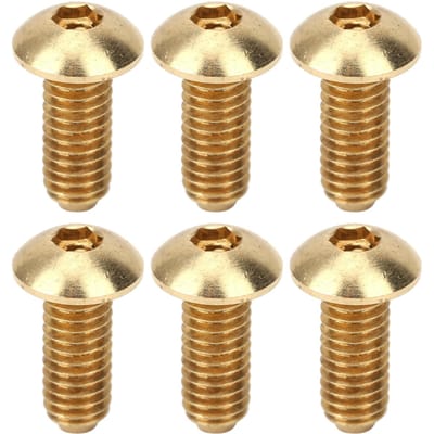 50 stuks zeskant schroeven half ronde kop puur koper hardware accessoires bevestigingsmiddelen M4 x 12 mm
