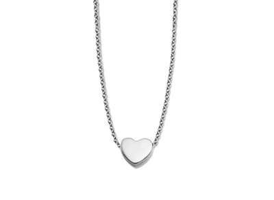 Ketting Hart Zilver XN009S 42-45cm