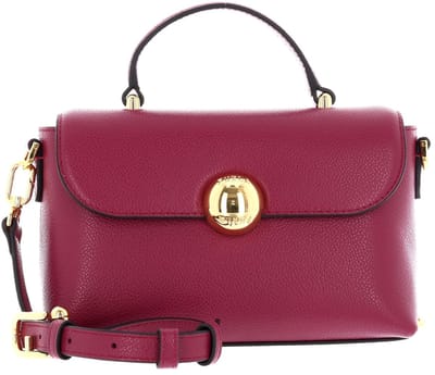 FURLA Leren schoudertas Moonlight Mini Top Handle Bag Rododendro (rood)paars